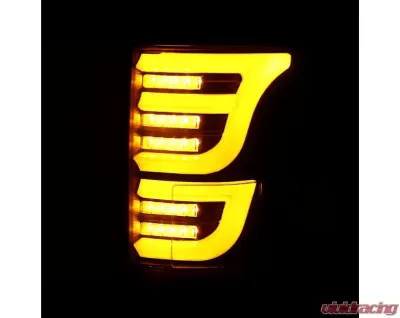 LUXX-Series Taillights (Black) Ford F-150 2015-2020 AlphaRex USA - 652040