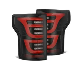 LUXX-Series Taillights (Black Red) AlphaRex USA