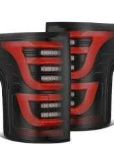 LUXX-Series Taillights (Black Red) AlphaRex USA                                     - 652050 - Image 6