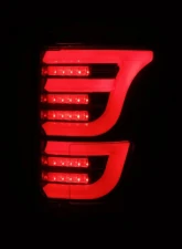 LUXX-Series Taillights (Black Red) AlphaRex USA                                     - 652050 - Image 3