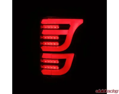 LUXX-Series Taillights (Black Red) AlphaRex USA - 652050