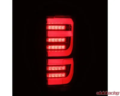 LUXX-Series Taillights (Black Red) AlphaRex USA - 652050