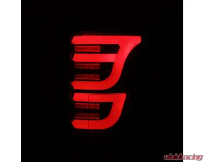 LUXX-Series Taillights (Black Red) AlphaRex USA - 652050