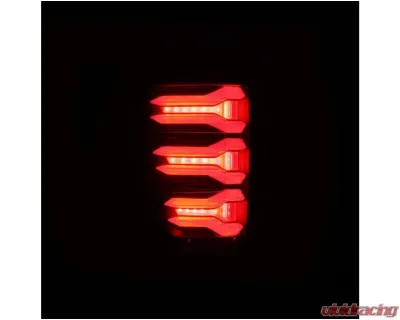 LUXX-Series Taillights (Black) AlphaRex USA - 653020