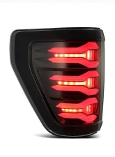 LUXX-Series Taillights (Black Red) Ford F-150 2021-2023 AlphaRex USA                                     - 653030 - Image 2