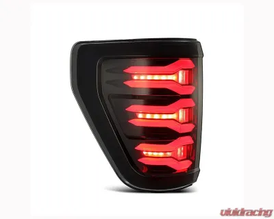 LUXX-Series Taillights (Black Red) Ford F-150 2021-2023 AlphaRex USA - 653030