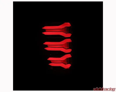 LUXX-Series Taillights (Black Red) Ford F-150 2021-2023 AlphaRex USA - 653030