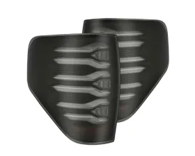 LUXX-Series Taillights (Black) AlphaRex USA