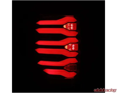 LUXX-Series Taillights (Black Red) Ford F-150 2009- 2014 AlphaRex USA - 653090