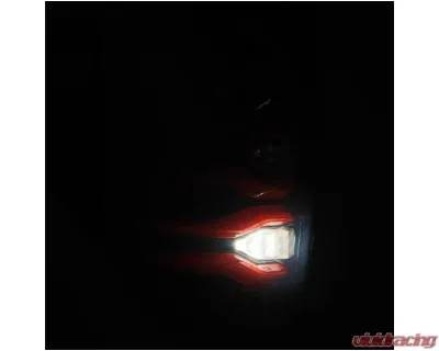 LUXX-Series Taillights (Black Red) Ford F-150 2009- 2014 AlphaRex USA - 653090
