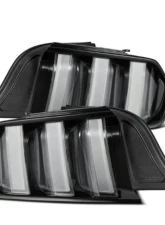 NOVA-Series Taillights (Black Clear) Ford Mustang 2015-2023 AlphaRex USA                                     - 655020 - Image 5