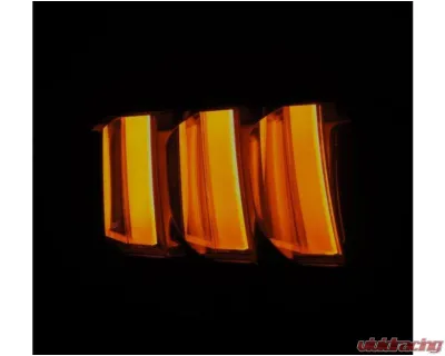 NOVA-Series Taillights (Black Clear) Ford Mustang 2015-2023 AlphaRex USA - 655020