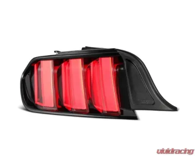 NOVA-Series Taillights (Black Clear) Ford Mustang 2015-2023 AlphaRex USA - 655020