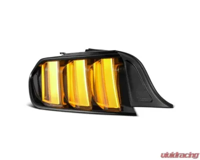 NOVA-Series Taillights (Black Clear) Ford Mustang 2015-2023 AlphaRex USA - 655020
