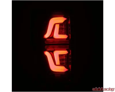 PRO-Series Taillights (Jet Black) Ford 2017-2019 AlphaRex USA - 657010