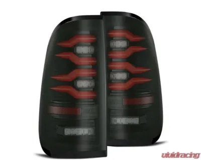 LUXX-Series Taillights (Black Red) AlphaRex USA - 658003