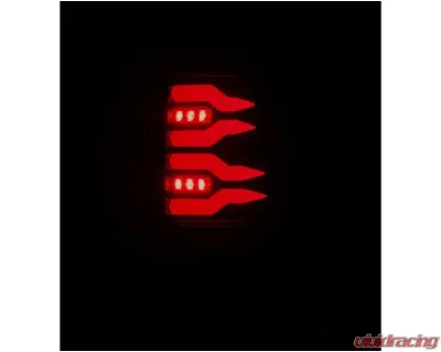 LUXX-Series Taillights (Black Red) AlphaRex USA - 658003