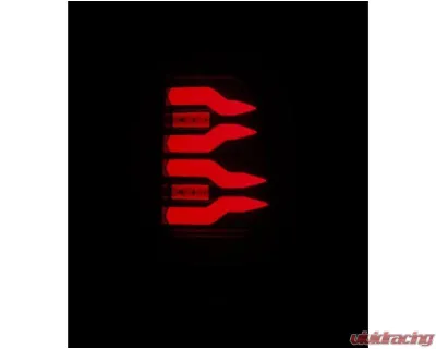 LUXX-Series Taillights (Black Red) AlphaRex USA - 658003