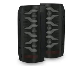 LUXX-Series Taillights (Black) Ford 1987-1997 AlphaRex USA