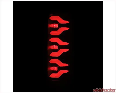 LUXX-Series Taillights (Black) Ford 1987-1997 AlphaRex USA - 658005