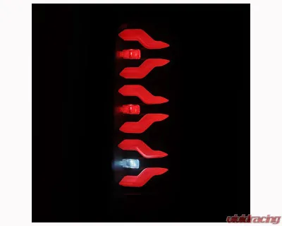 LUXX-Series Taillights (Black) Ford 1987-1997 AlphaRex USA - 658005