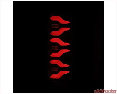 LUXX-Series Taillights (Black) Ford 1987-1997 AlphaRex USA - 658005