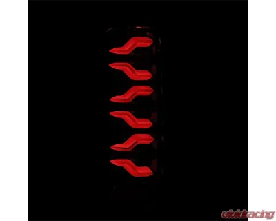 LUXX-Series Taillights (Alpha-Black) Ford 1987-1997 AlphaRex USA - 658006