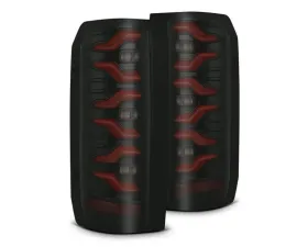 LUXX-Series Taillights (Black Red) Ford 1987-1997 AlphaRex USA
