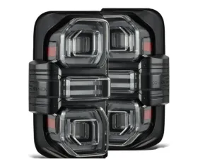 NOVA-Series Prismatic LED Taillights (Black) AlphaRex USA