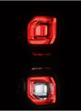 NOVA-Series Prismatic LED Taillights (Black) Ford Bronco 2021-2023 AlphaRex USA                                     - 659010 - Image 3