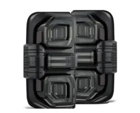NOVA-Series Prismatic LED Taillights (Alpha-Black) Ford Bronco 2021-2023 AlphaRex USA