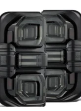 NOVA-Series Prismatic LED Taillights (Alpha-Black) Ford Bronco 2021-2023 AlphaRex USA                                     - 659020 - Image 7