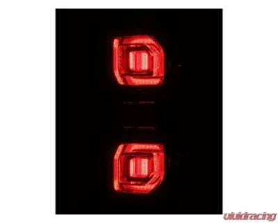 NOVA-Series Prismatic LED Taillights (Alpha-Black) Ford Bronco 2021-2023 AlphaRex USA - 659020