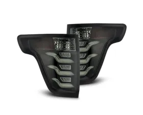 PRO-Series Taillights (Jet Black) Ford Explorer 2011-2015 AlphaRex USA