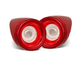 NOVA-Series Prismatic LED Taillights (Clear) Ferrari 2010-2015 AlphaRex USA