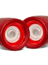 NOVA-Series Prismatic LED Taillights (Clear) Ferrari 2010-2015 AlphaRex USA                                     - 668002 - Image 8