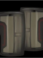 NOVA-Series Prismatic LED Taillights (Alpha-Black) Toyota Tundra 2007-2013 AlphaRex USA                                     - 670032 - Image 5