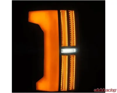 NOVA-Series Prismatic LED Taillights (Alpha-Black) Toyota Tundra 2007-2013 AlphaRex USA - 670032