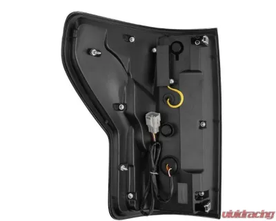 AlphaRex USA NOVA-Series Prismatic LED Taillights Black for 2007-2013 Toyota Tundra - 670042