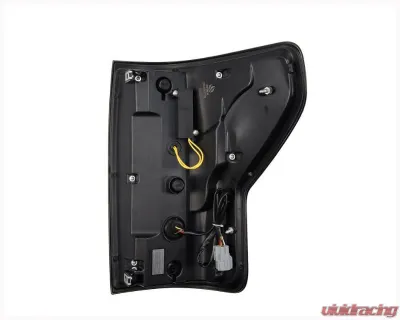 LUXX-Series Taillights (Black Red) Toyota Tundra 2007-2013 AlphaRex USA - 670050