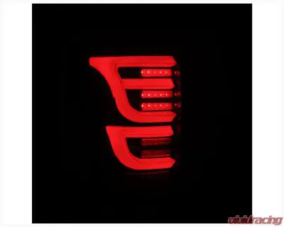 LUXX-Series Taillights (Black Red) Toyota Tundra 2007-2013 AlphaRex USA - 670050