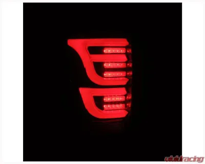LUXX-Series Taillights (Black Red) Toyota Tundra 2007-2013 AlphaRex USA - 670050