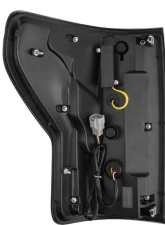 NOVA-Series Prismatic LED Taillights (Black Red) Toyota Tundra 2007-2013 AlphaRex USA                                     - 670052 - Image 2