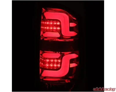 PRO-Series Taillights (Jet Black) Toyota Tundra 2014-2021 AlphaRex USA - 672010