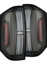 NOVA-Series Prismatic LED Taillights (Black) Toyota Tundra 2014-2021 AlphaRex USA                                     - 672032 - Image 5