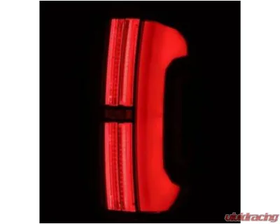 NOVA-Series Prismatic LED Taillights (Black) Toyota Tundra 2014-2021 AlphaRex USA - 672032