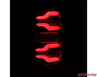 LUXX-Series Taillights (Black) Toyota Tundra 2014-2021 AlphaRex USA - 672040