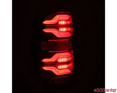 LUXX-Series Taillights (Black) Toyota Tundra 2014-2021 AlphaRex USA - 672040