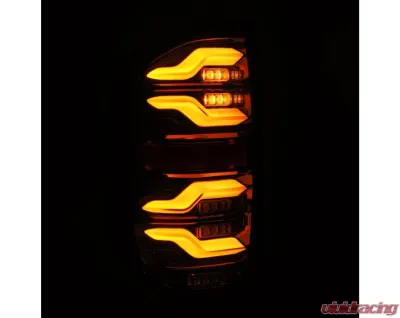 LUXX-Series Taillights (Black) Toyota Tundra 2014-2021 AlphaRex USA - 672040