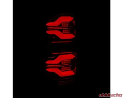 LUXX-Series Taillights (Black Red) Toyota Tundra 2014-2021 AlphaRex USA - 672050